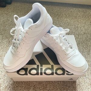 Adidas Men's Hoops 3.0 Low Classic Lifestyle Shoes Cloud White Size 9.5
